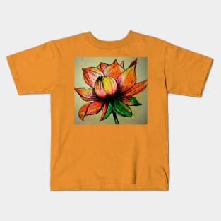 Unusual flower Kids T-Shirt